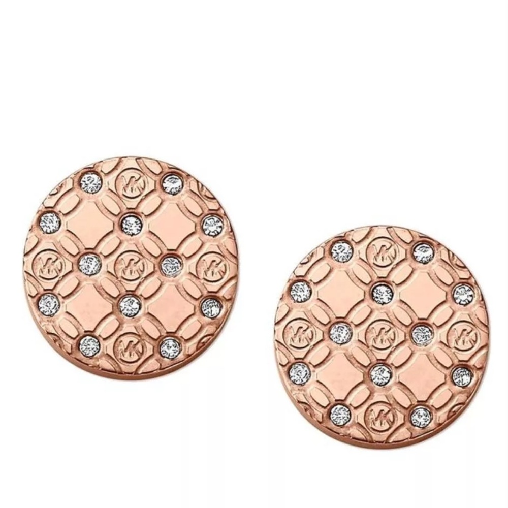 Michael Kors Monogram Earrings